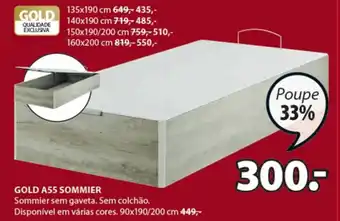 Gold A55 Sommier