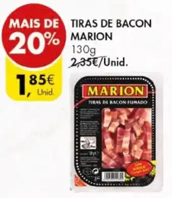 Pingo Doce TIRAS DE BACON MARION 130g promoção