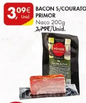 Pingo Doce BACON S/COURATO PRIMOR Naco 200g promoção
