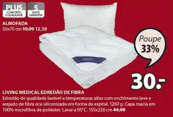 JYSK Living Medical Edredão de Fibra promoção