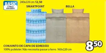 JYSK Basic Conjunto de Capa de Edredão promoção