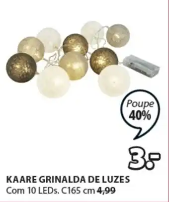 JYSK Kaare Grinalda de Luzes promoção