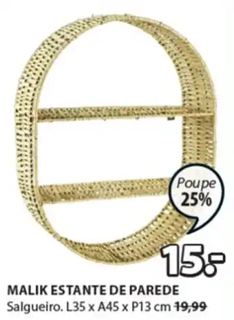 JYSK Malik Estante de Parede promoção