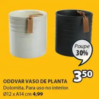 JYSK Oddvar Vaso de Planta promoção