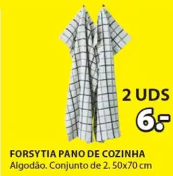JYSK Forsytia Pano de Cozinha promoção