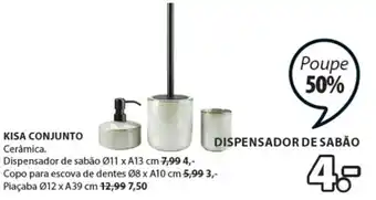 JYSK Kisa Conjunto/Dispensador de Sabão promoção