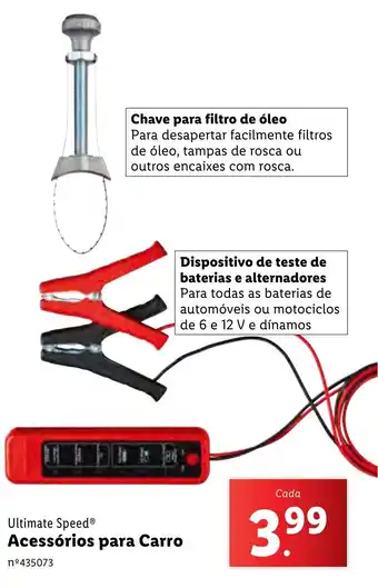 Lidl Ultimate Speed Acessórios para Carro promoção