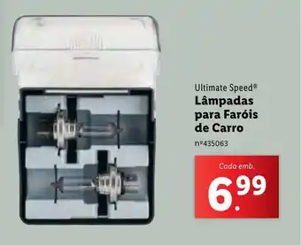 Lidl Ultimate Speed Lâmpadas para Faróis de Carro promoção