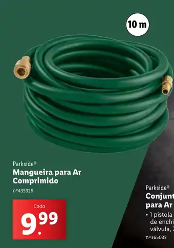 Lidl Parkside Mangueira para Ar Comprimido promoção