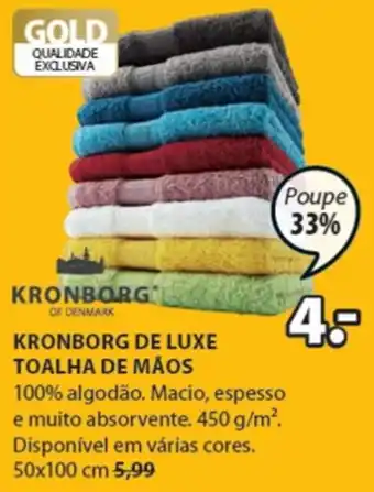 JYSK Kronborg de Luxe Toalha de Mãos promoção