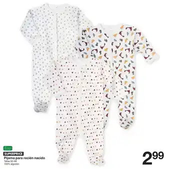 Zeeman Eco Superprice Pijama para Recién Nacido 50-68 promoção