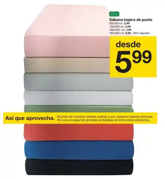 Eco Sábana Bajera de Punto