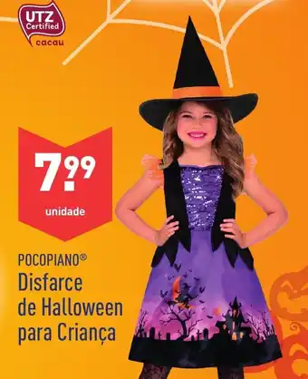 Pocopiano Disfarce de Halloween para Criança