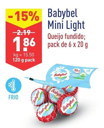 ALDI Babybel Mini Light 6x20g promoção