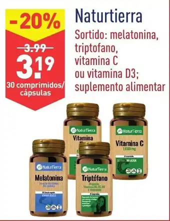 ALDI Naturtierra 30 comprimidos/cápsulas promoção