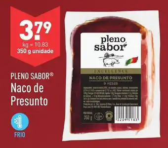 ALDI Pleno Sabor Naco de Presunto 350g promoção