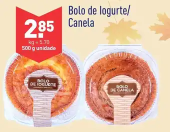 ALDI Bolo de Iogurte/Canela 500g promoção