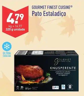 ALDI Gourmet Finest Cuisine Pato Estaladiço 320g promoção
