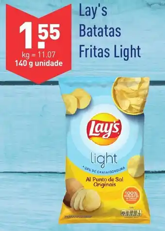 ALDI Lay's Batatas Fritas Light 140g promoção