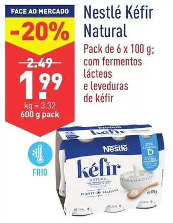 ALDI Nestlé Kéfir Natural 6x100g promoção