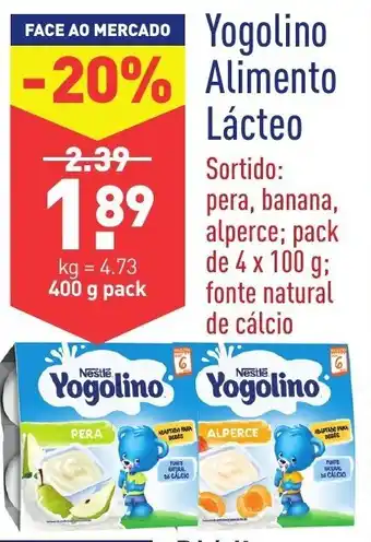 Yogolino Alimento Lácteo 4x100g