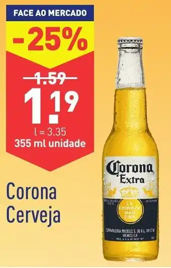 ALDI Corona Cerveja 355ml promoção