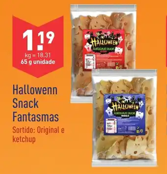Halloween Snack Fantasmas 65g