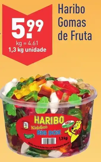 Haribo Gomas de Fruta 1,3kg