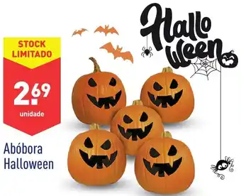 ALDI Abóbora Halloween promoção