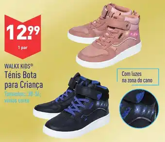 Walkx Kids Ténis Bota para Criança 30-36