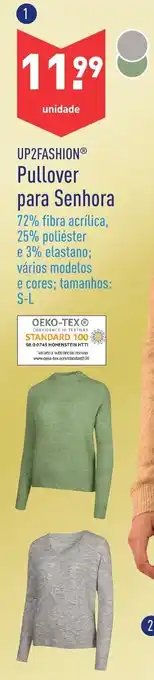 ALDI Up2Fashion Pullover para Senhora S-L promoção