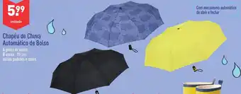 ALDI Chapéu de Chuva Automático de Bolso promoção