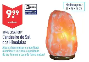 ALDI Home Creation Candeeiro de Sal dos Himalaias promoção