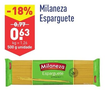 Milaneza Esparguete 500g