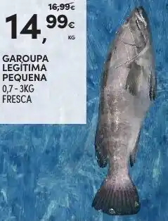 Continente Garoupa Legítima Pequena 0,7-3kg promoção