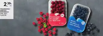 Continente Framboesa/Mirtilo Beirabaga 200g promoção