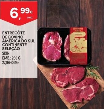 Entrecôte de Bovino América do Sul Continente Seleção 250g