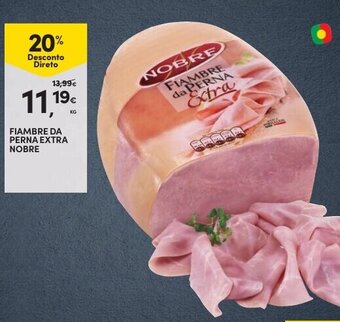 Continente Fiambre da Perna Extra Nobre promoção