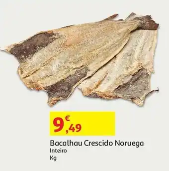 Auchan Bacalhau Crescido Noruega Inteiro Kg promoção