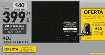 AEG PLACA IKB 64301 FB