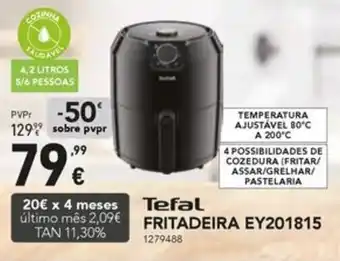 Radio Popular Tefal FRITADEIRA EY201815 promoção