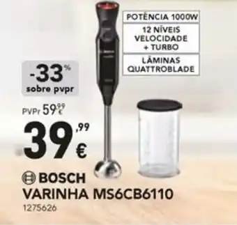 Radio Popular BOSCH VARINHA MS6CB6110 promoção