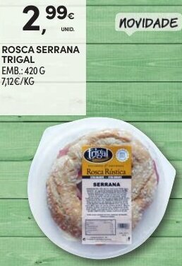 Rosca Serrana Trigal 420g