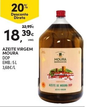 Azeite Virgem Moura 5L