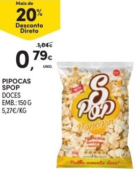 Pipocas Spop 150g