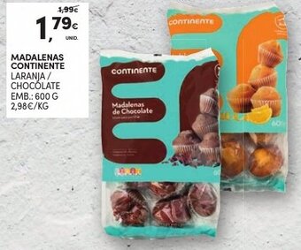 Madalenas Continente 600g