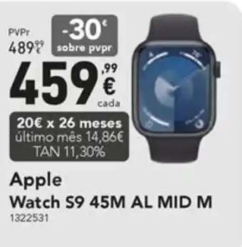 Radio Popular Apple Watch S9 45M AL MID M promoção