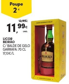 Continente Licor Beirão 70cl promoção