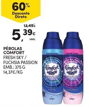 Continente Pérolas Comfort 375g promoção