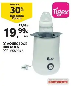 Continente Aquecedor Biberões promoção